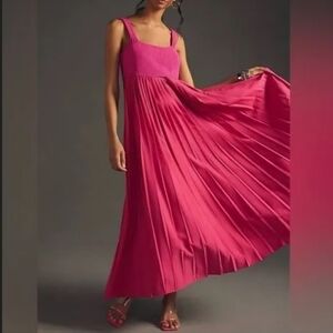 Anthropologie Magenta Crew Neck Sweater